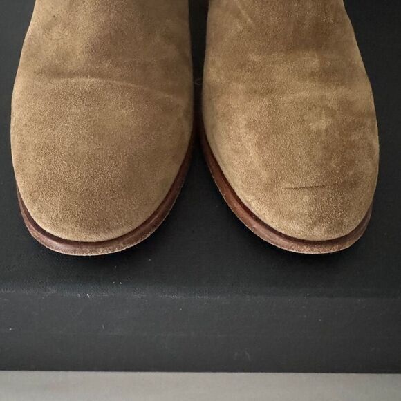 Rag & Bone Fleur Olive Suede Ankle Boots 9 - Picture 6 of 10